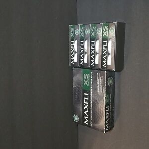 NEW MAXFLI SX DISTANCE LARGE CORE 12 GOLF BALLS IN BOX